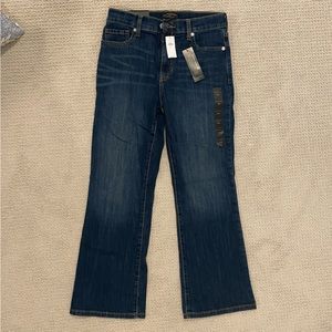 NWT Banana Republic Cropped Bootcut Jeans